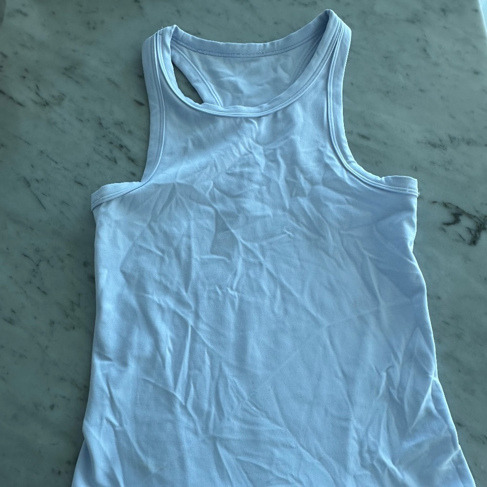 Lululemon align tank top size 2 light blue